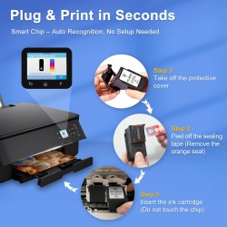 CMYBabee PG‑560XL CL‑561XL Cartouches Remplacement pour Canon 560 561 XL Compatibles avec Canon PIXMA TS5350i TS5350a TS5350 TS7