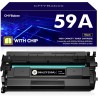 CMYBabee CF259A avec Puce Compatible pour HP 59A CF259A 59X CF259X Toner pour LaserJet Pro M404dn M404dw MFP M428fdw M428dw M428