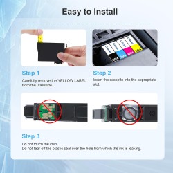 Coloran 604 XL Cartouche Compatible Cartouche Encre pour Epson XP 2200 Cartouche pour Epson 604XL pour Expression Home XP-2200 X