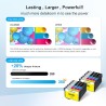 Coloran 604 XL Cartouche Compatible Cartouche Encre pour Epson XP 2200 Cartouche pour Epson 604XL pour Expression Home XP-2200 X