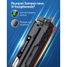 VIPGOOD 203A Cartouches de Toner Compatible pour HP 203A CF540A 203X Toner pour Laserjet Pro MFP M281fdw M281fdn M280nw M254dw M