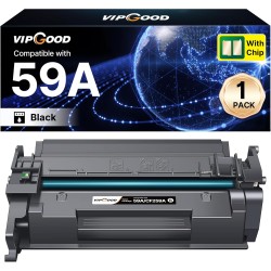 VIPGOOD 59A CF259A CF259X Cartouche de Toner Compatible pour 59A CF259A CF259X 59X pour Laserjet Pro MFP M428fdw M304 M404 M428 