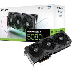 PNY Carte Graphique GEFORCE RTX™ 5080 16Go Triple Fan DLSS 4