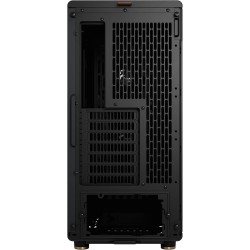 Fractal Design North Boîtier PC à Flux d'air - Charbon Noir avec Façade en Noyer - Moyen Tour ATX avec Panneaux Latéraux en Mail