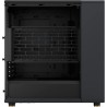 Fractal Design North Boîtier PC à Flux d'air - Charbon Noir avec Façade en Noyer - Moyen Tour ATX avec Panneaux Latéraux en Mail