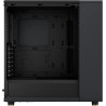 Fractal Design North Boîtier PC à Flux d'air - Charbon Noir avec Façade en Noyer - Moyen Tour ATX avec Panneaux Latéraux en Mail