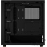 Fractal Design North Boîtier PC à Flux d'air - Charbon Noir avec Façade en Noyer - Moyen Tour ATX avec Panneaux Latéraux en Mail