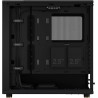 Fractal Design North Boîtier PC à Flux d'air - Charbon Noir avec Façade en Noyer - Moyen Tour ATX avec Panneaux Latéraux en Mail