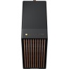 Fractal Design North Boîtier PC à Flux d'air - Charbon Noir avec Façade en Noyer - Moyen Tour ATX avec Panneaux Latéraux en Mail