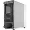 Fractal design north chalk blanc - boîtier pc gaming moyen tour atx à flux d'air – façade en chêne – panneaux latéraux en maille