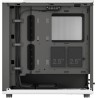 Fractal design north chalk blanc - boîtier pc gaming moyen tour atx à flux d'air – façade en chêne – panneaux latéraux en maille