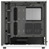 Fractal design north chalk blanc - boîtier pc gaming moyen tour atx à flux d'air – façade en chêne – panneaux latéraux en maille