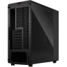 Fractal design north charcoal noir tempered glass dark - façade en bois de noyer – panneau latéral en verre – deux ventilateurs 