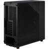Fractal design north charcoal noir tempered glass dark - façade en bois de noyer – panneau latéral en verre – deux ventilateurs 