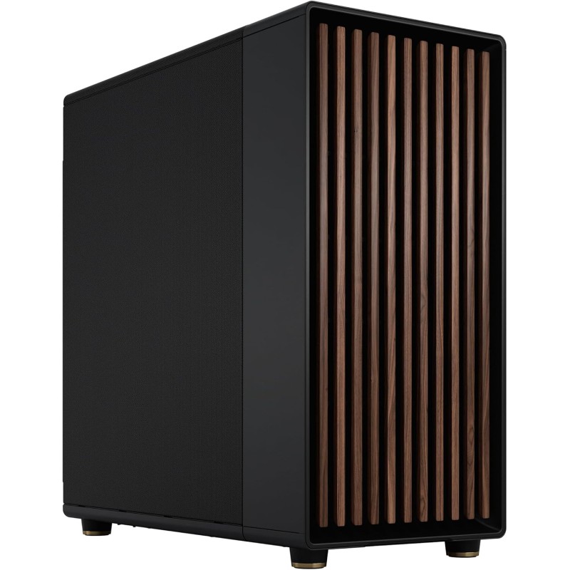 Fractal design north xl charcoal noir mesh- boîtier pc gaming grande tour eatx à flux d'air – trois ventilateurs aspect pwm de 1