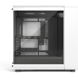 Fractal design north xl rc chalk blanc tg clear - boîtier pc gaming atx ventilé avec panneaux en bois - 3 ventilateurs pwm 140mm