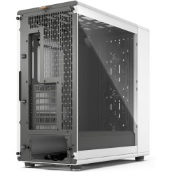 Fractal design north xl rc chalk blanc tg clear - boîtier pc gaming atx ventilé avec panneaux en bois - 3 ventilateurs pwm 140mm
