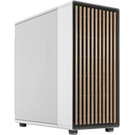 Fractal design north xl chalk blanc mesh- boîtier pc gaming grande tour eatx à flux d'air – trois ventilateurs aspect pwm de 140