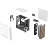 Fractal design north xl chalk blanc tg- boîtier pc gaming grande tour eatx à flux d'air – trois ventilateurs aspect pwm de 140 m