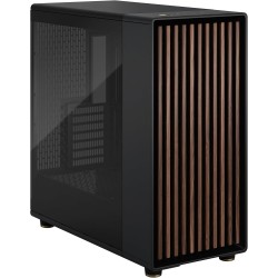 Fractal design north xl charcoal noir tg- boîtier pc gaming grande tour eatx à flux d'air – trois ventilateurs aspect pwm de 140