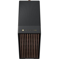 Fractal design north xl charcoal noir tg- boîtier pc gaming grande tour eatx à flux d'air – trois ventilateurs aspect pwm de 140