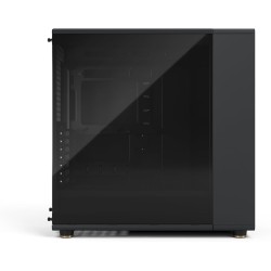 Fractal design north xl rc charcoal noir tg dark - boîtier plein tour airflow avec 3 ventilateurs 140mm pwm- boîtier compatible 