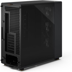 Fractal design north xl rc charcoal noir tg dark - boîtier plein tour airflow avec 3 ventilateurs 140mm pwm- boîtier compatible 