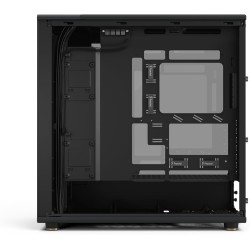 Fractal design north xl rc charcoal noir tg dark - boîtier plein tour airflow avec 3 ventilateurs 140mm pwm- boîtier compatible 