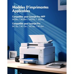 VIPGOOD 44A CF244A Cartouches de Toner Compatible pour Toner HP 44A CF244A pour Laserjet Pro M15w M28w M15a M16a M16w MFP M28a M