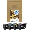 Epson EasyMail Multipack 16XL Stylo Plume, Cartouches d'encre d'origine XL Haute Capacité, 4 couleurs: Noir, Cyan, Magenta, Jaun