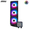 MSI MAG CORELIQUID A13 360 Watercooling AIO - Couverture complète du CPU, Design du Circuit d'eau amélioré, ARGB, CycloBlade 7, 