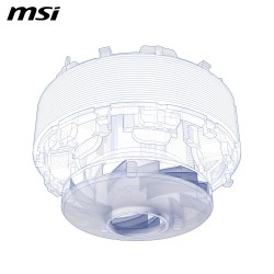 MSI MAG CORELIQUID A13 360 Watercooling AIO - Couverture complète du CPU, Design du Circuit d'eau amélioré, ARGB, CycloBlade 7, 