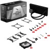 MSI MAG CORELIQUID M240 Kit AIO Watercooling CPU, Pompe de Radiateur Intégrée, Disposition Split-Flow, Tuyaux Anti-Évaporation, 