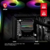 MSI MAG CORELIQUID M240 Kit AIO Watercooling CPU, Pompe de Radiateur Intégrée, Disposition Split-Flow, Tuyaux Anti-Évaporation, 