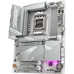 GIGABYTE Carte mère X870 A Elite WIFI7 Ice - Prend en Charge Les processeurs AMD Ryzen 9000, VRM numérique 16+2+2 Phases, jusqu'