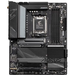 GIGABYTE X670 AORUS Elite AX Carte mère - Compatible avec AMD Ryzen 9000 Series CPUs, 16+2+2 Phases Digital VRM, up to 8000MHz D