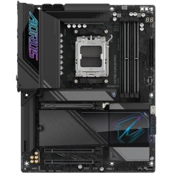 GIGABYTE Carte mère X870E AORUS Pro - Prend en Charge Les processeurs AMD Ryzen 9000, VRM numérique 16+2+2 Phases, jusqu'à 8000M