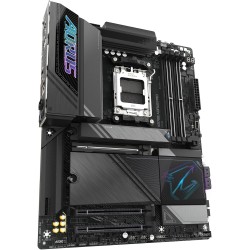 GIGABYTE Carte mère X870E AORUS Pro - Prend en Charge Les processeurs AMD Ryzen 9000, VRM numérique 16+2+2 Phases, jusqu'à 8000M
