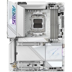 GIGABYTE Carte mère X870E AORUS Pro Ice - Prend en Charge Les processeurs AMD Ryzen 9000, VRM numérique 16+2+2 Phases, jusqu'à 8