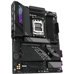 GIGABYTE Carte mère X870E A Elite WIFI7 - Prend en Charge Les processeurs AMD Ryzen 9000, VRM numérique 16+2+2 Phases, jusqu'à 8