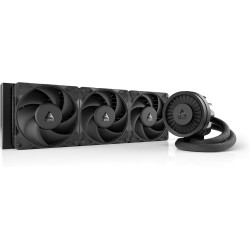 ARCTIC Liquid Freezer III Pro 360 - Refroidisseur de CPU AIO, 3 x 120 mm refroidissement par eau, radiateur 38 mm, pompe PWM, ve