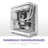 NZXT H6 Flow | CC-H61FW-01 | Boîtier Moyen-Tour Compact Double Chambre Airflow | Panneaux panoramiques en Verre | Panneaux Airfl