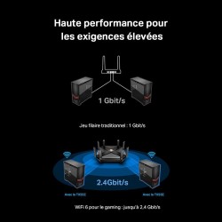 Tp-link wifi 6 carte wifi pcie ax3000, archer tx55e, adaptateur bi-bande carte wifi bleutooth 5.2 avec 2 antennes multidirection