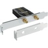 Tp-link wifi 7 carte wifi pcie be9300 archer tbe552e, tri-bandes (6ghz/5ghz/2.4ghz), adaptateur avec bleutooth 5.4 et 2 antennes