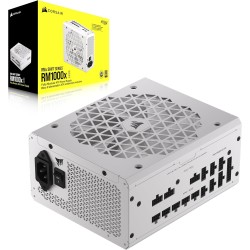 Corsair rm1000x shift alimentation atx entièrement modulaire - interface latérale modulaire - compliant atx 3.1 & pcie 5.1 - con