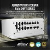 Corsair rm1000x shift alimentation atx entièrement modulaire - interface latérale modulaire - compliant atx 3.1 & pcie 5.1 - con