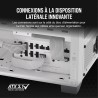Corsair rm1000x shift alimentation atx entièrement modulaire - interface latérale modulaire - compliant atx 3.1 & pcie 5.1 - con