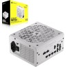 Corsair rm750x shift alimentation atx entièrement modulaire - interface latérale modulaire - compliant atx 3.1 & pcie 5.1 - cond