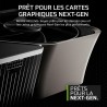Corsair rm750x shift alimentation atx entièrement modulaire - interface latérale modulaire - compliant atx 3.1 & pcie 5.1 - cond