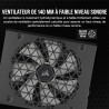 Corsair rm1200x shift alimentation atx entièrement modulaire - interface latérale modulaire - compliant atx 3.1 & pcie 5.1 - con